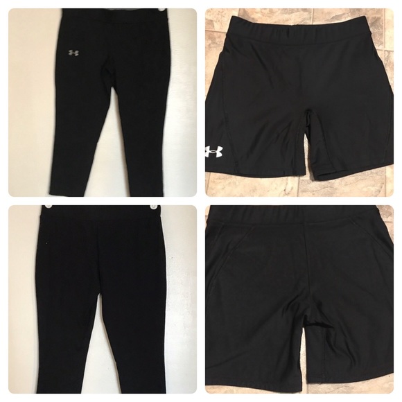 under armour shorts with leggings